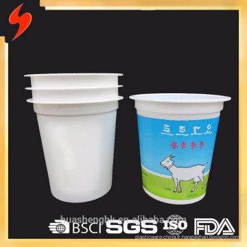 Tasse de yogourt en plastique jetable OEM PP